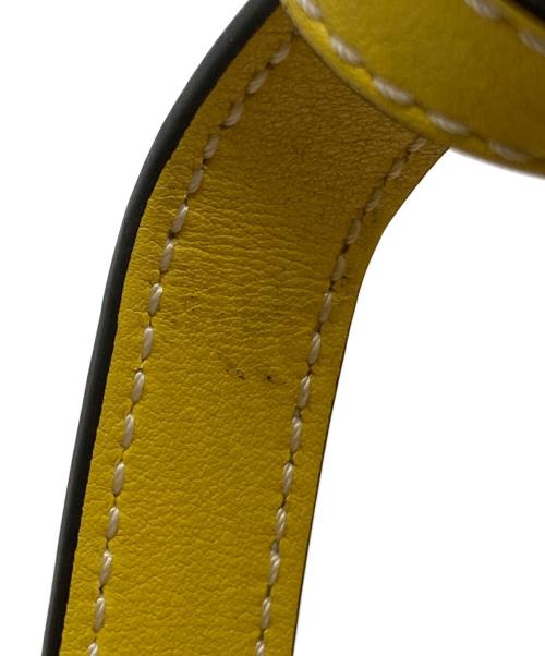 LOEWE（ロエベ）LOEWE (ロエベ) ミニドローストリングバッグ イエローの古着・服飾アイテム