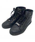 GUCCIグッチ）の古着「ハイカットスニーカー」｜ブラック