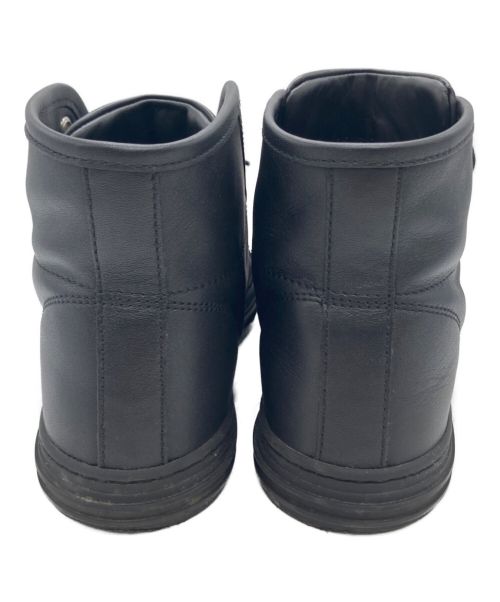 GUCCI（グッチ）GUCCI (グッチ) ハイカットスニーカー ブラック サイズ:35の古着・服飾アイテム