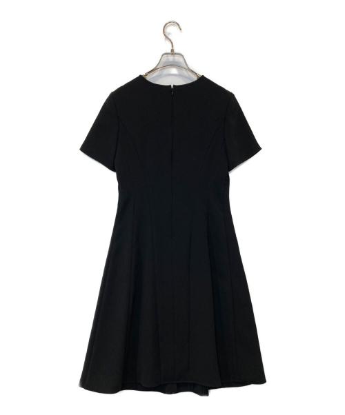 theory（セオリー）theory (セオリー) Classic Crepe Fitted Flare DR ブラック サイズ:00の古着・服飾アイテム