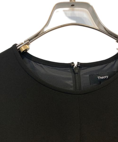 theory（セオリー）theory (セオリー) Classic Crepe Fitted Flare DR ブラック サイズ:00の古着・服飾アイテム