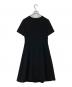 theory (セオリー) Classic Crepe Fitted Flare DR ブラック サイズ:00：4000円