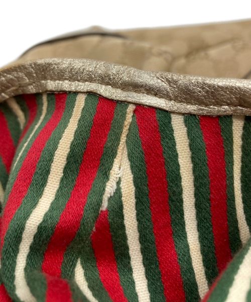 GUCCI（グッチ）GUCCI (グッチ) GGキャンバストートバッグ ベージュの古着・服飾アイテム
