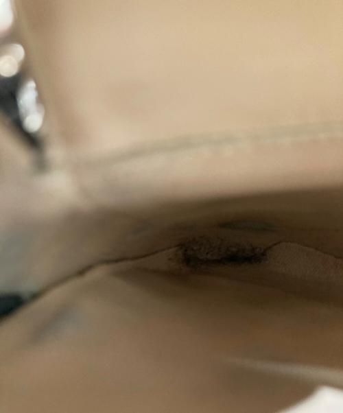 INTER-CHAUSSURES（インターショシュール）INTER-CHAUSSURES (インターショシュール) ビジューモカシューズ ブラック サイズ:36の古着・服飾アイテム