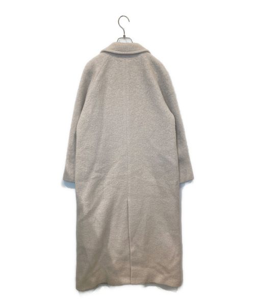 AK+1（エーケーワン）AK+1 (エーケーワン) シャギー ロングコート ベージュ サイズ:38の古着・服飾アイテム