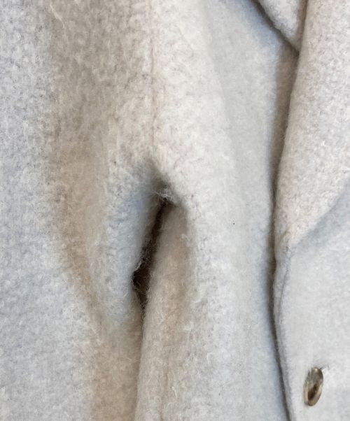 AK+1（エーケーワン）AK+1 (エーケーワン) シャギー ロングコート ベージュ サイズ:38の古着・服飾アイテム