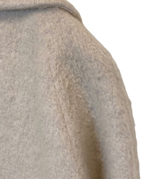 AK+1（エーケーワン）AK+1 (エーケーワン) シャギー ロングコート ベージュ サイズ:38の古着・服飾アイテム