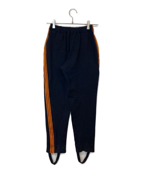 adidas（アディダス）adidas (アディダス) トラックパンツ ブラック×オレンジ サイズ:4の古着・服飾アイテム