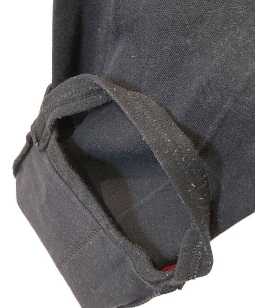 adidas（アディダス）adidas (アディダス) トラックパンツ ブラック×オレンジ サイズ:4の古着・服飾アイテム