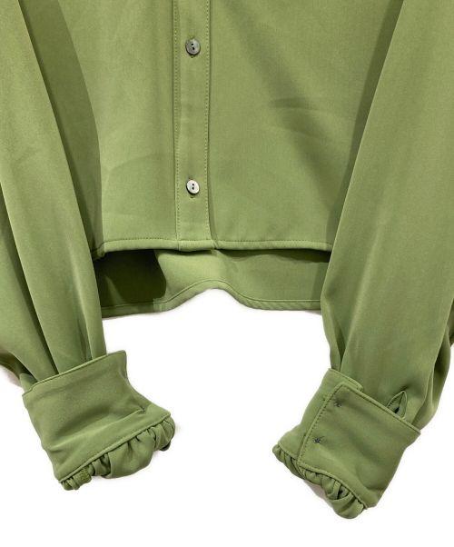 HARE（ハレ）HARE (ハレ) ポリエステルシャツ グリーン サイズ:FREEの古着・服飾アイテム