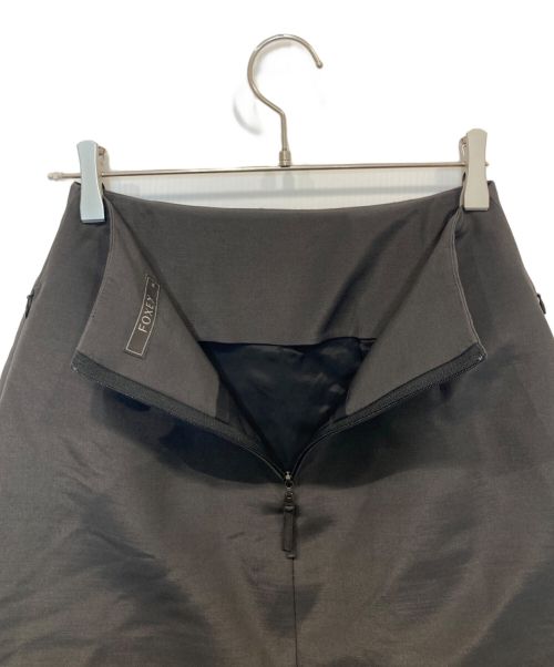 FOXEY（フォクシー）FOXEY (フォクシー) ミニスカート グレー サイズ:38の古着・服飾アイテム