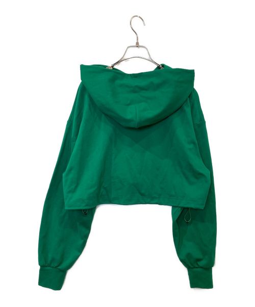 Firsthand（ファーストハンド）Firsthand (ファーストハンド) HTFH SHORT HOODIE / プルオーバーパーカー グリーン サイズ:FREEの古着・服飾アイテム