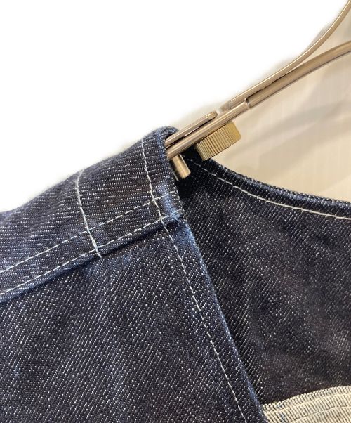 foufou（フーフー）foufou (フーフー) 12.5oz Denim Jumper skirt / ジャンパースカート インディゴ サイズ:1の古着・服飾アイテム