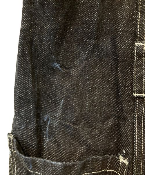 foufou（フーフー）foufou (フーフー) 12.5oz Denim Jumper skirt / ジャンパースカート インディゴ サイズ:1の古着・服飾アイテム