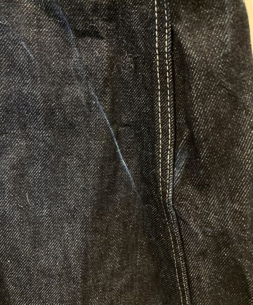 foufou（フーフー）foufou (フーフー) 12.5oz Denim Jumper skirt / ジャンパースカート インディゴ サイズ:1の古着・服飾アイテム