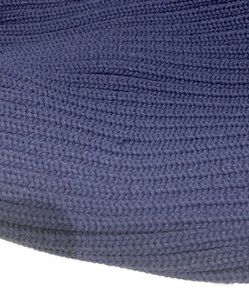 SEVEN TEN by MIHO KAWAHITO（セブン テン バイ ミホ カワヒト）SEVEN TEN by MIHO KAWAHITO (セブン テン バイ ミホ カワヒト) ボリュームスリーブニット セーター ネイビー サイズ:Sの古着・服飾アイテム