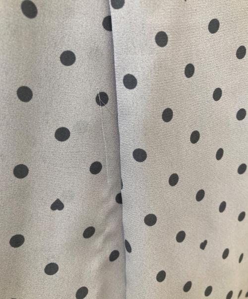 ANAYI（アナイ）ANAYI (アナイ) ハートドットプリントラッフルノースリワンピース ピンク サイズ:36の古着・服飾アイテム