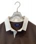 中古・古着 NAUTICA (ノーティカ) TOO HEAVY Oversized Rugger Shirt 100 BIG ブラウン サイズ:M 未使用品：2500円