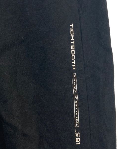 TIGHTBOOTH PRODUCTION（タイトブースプロダクション）TIGHTBOOTH PRODUCTION (タイトブースプロダクション) PYRAMID SWEAT BALLOON PANTS ブラック サイズ:Mの古着・服飾アイテム