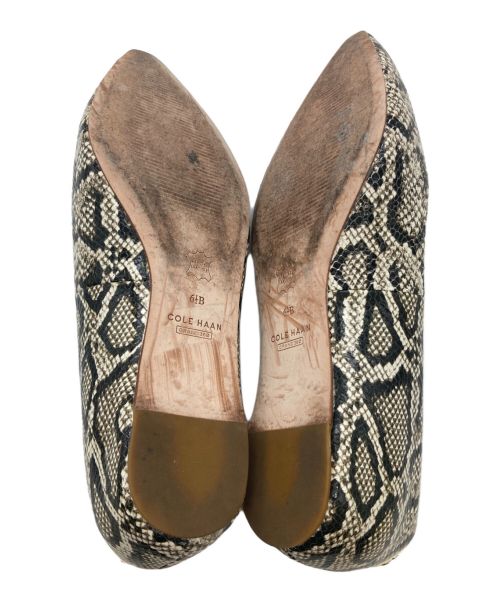 COLE HAAN（コールハーン）COLE HAAN (コールハーン) ブレンナ スキマー ベージュ サイズ:6 1/2の古着・服飾アイテム