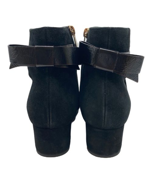 JIMMY CHOO（ジミーチュウ）JIMMY CHOO (ジミーチュウ) ショートブーツ ブラック サイズ:37の古着・服飾アイテム