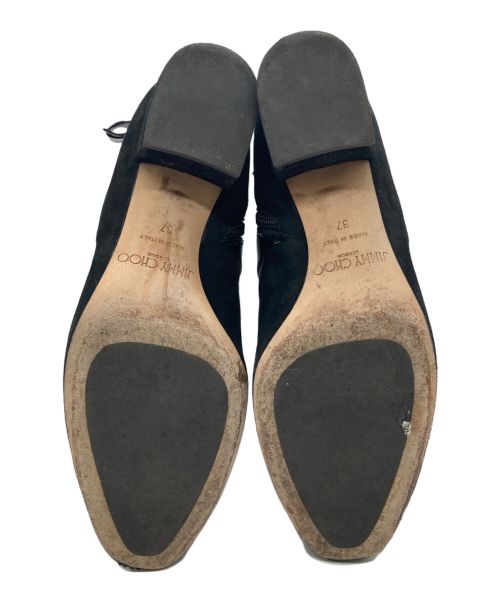 JIMMY CHOO（ジミーチュウ）JIMMY CHOO (ジミーチュウ) ショートブーツ ブラック サイズ:37の古着・服飾アイテム