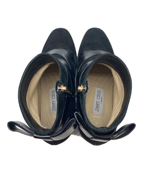 JIMMY CHOO（ジミーチュウ）JIMMY CHOO (ジミーチュウ) ショートブーツ ブラック サイズ:37の古着・服飾アイテム
