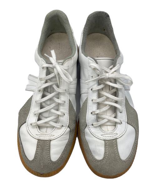 BW SPORT（ビーダブルスポーツ）BW SPORT (ビーダブルスポーツ) スニーカー ホワイト×グレー サイズ:26.5cmの古着・服飾アイテム