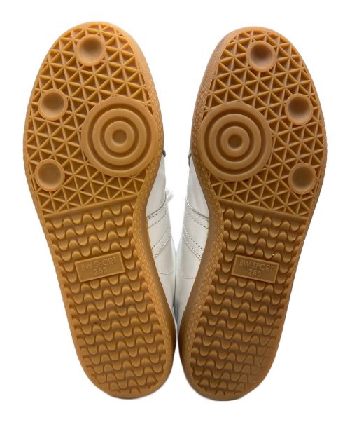 BW SPORT（ビーダブルスポーツ）BW SPORT (ビーダブルスポーツ) スニーカー ホワイト×グレー サイズ:26.5cmの古着・服飾アイテム