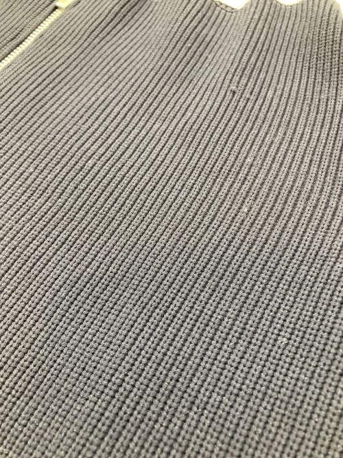 CAPRICIEUX LE'MAGE（カプリシューレマージュ）CAPRICIEUX LE'MAGE (カプリシューレマージュ) Wジップボートネックニット ネイビー サイズ:FREEの古着・服飾アイテム