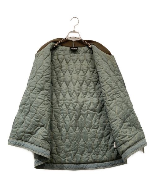 adidas（アディダス）adidas (アディダス) ジップベスト イエロー×カーキ サイズ:Lの古着・服飾アイテム