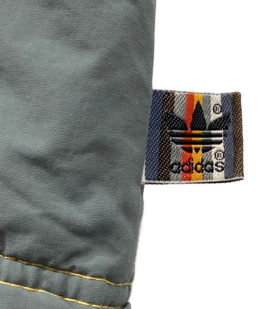 adidas（アディダス）adidas (アディダス) ジップベスト イエロー×カーキ サイズ:Lの古着・服飾アイテム