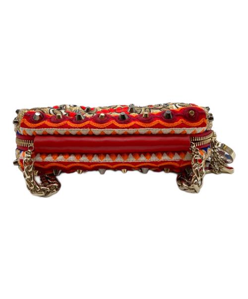 Christian Louboutin（クリスチャン・ルブタン）Christian Louboutin (クリスチャン・ルブタン) Piloutin Clutch マルチカラーの古着・服飾アイテム