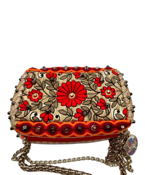 Christian Louboutin（クリスチャン・ルブタン）Christian Louboutin (クリスチャン・ルブタン) Piloutin Clutch マルチカラーの古着・服飾アイテム