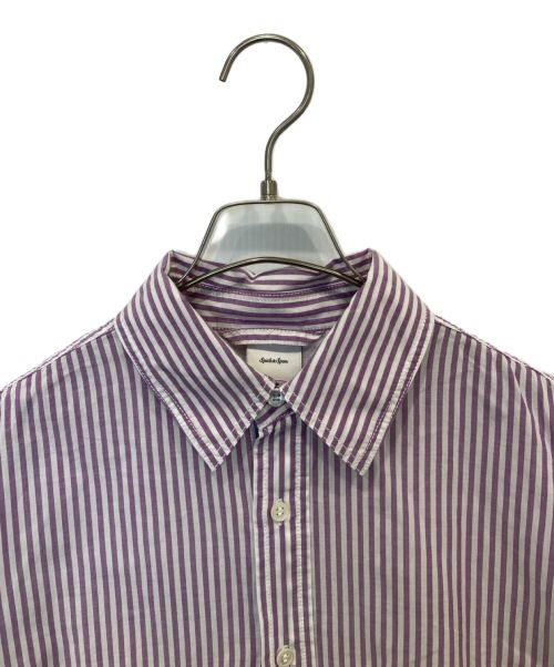 Spick and Span（スピック＆スパン）Spick and Span (スピックアンドスパン) ボイルストライプロングルーズシャツ パープル サイズ:FREEの古着・服飾アイテム
