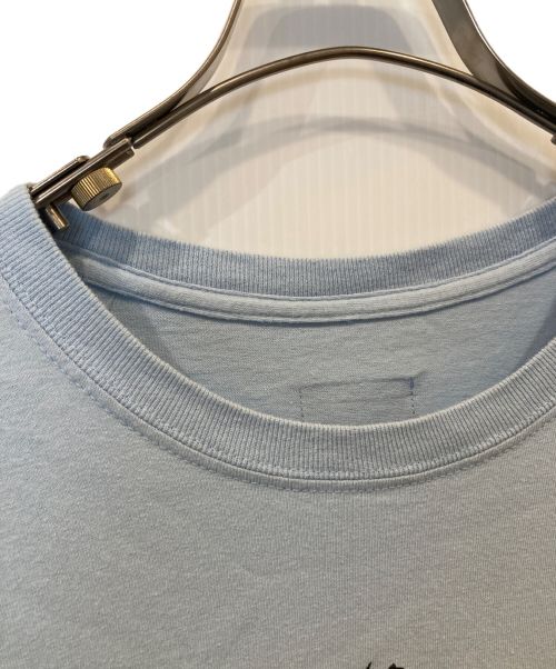 TENBOX（テンボックス）TENBOX (テンボックス) プリントTシャツ スカイブルー サイズ:Lの古着・服飾アイテム