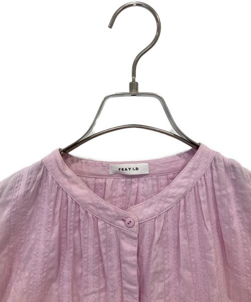 FRAY ID（フレイ アイディー）FRAY ID (フレイ アイディー) コットンロングワンピース ラベンダー サイズ:FREEの古着・服飾アイテム