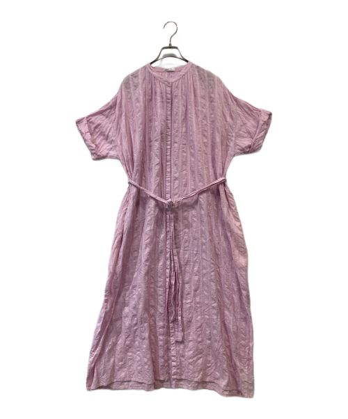 FRAY ID（フレイ アイディー）FRAY ID (フレイ アイディー) コットンロングワンピース ラベンダー サイズ:FREEの古着・服飾アイテム