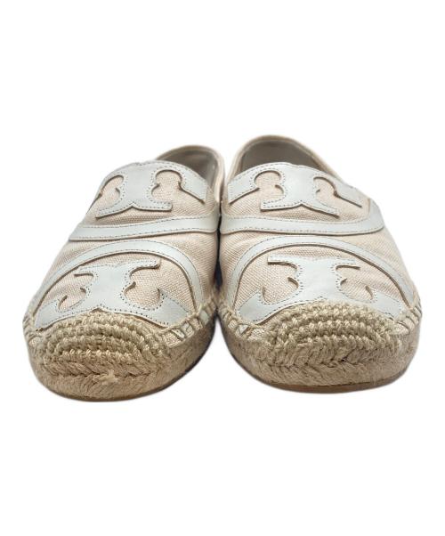 TORY BURCH（トリーバーチ）TORY BURCH (トリーバーチ) エスパドリーユ ベージュ サイズ:7.5の古着・服飾アイテム