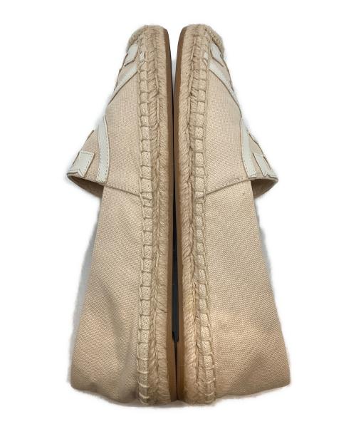 TORY BURCH（トリーバーチ）TORY BURCH (トリーバーチ) エスパドリーユ ベージュ サイズ:7.5の古着・服飾アイテム