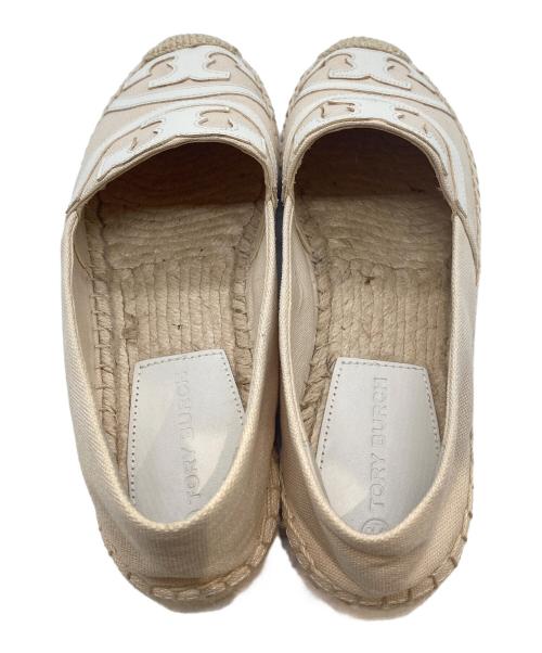 TORY BURCH（トリーバーチ）TORY BURCH (トリーバーチ) エスパドリーユ ベージュ サイズ:7.5の古着・服飾アイテム