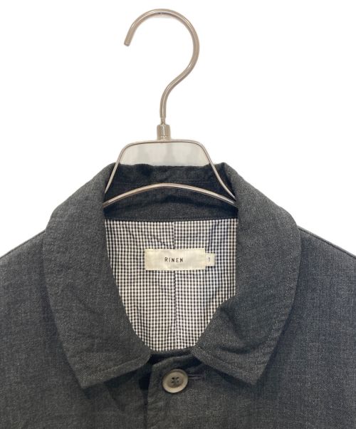 RINEN（リネン）RINEN (リネン) ウールジャケット ブラック サイズ:1の古着・服飾アイテム
