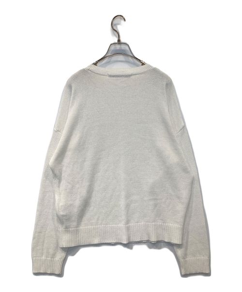 FRAMeWORK（フレームワーク）FRAMeWORK (フレームワーク) ウォッシャブルペーパーヤーンニット ホワイト サイズ:FREEの古着・服飾アイテム