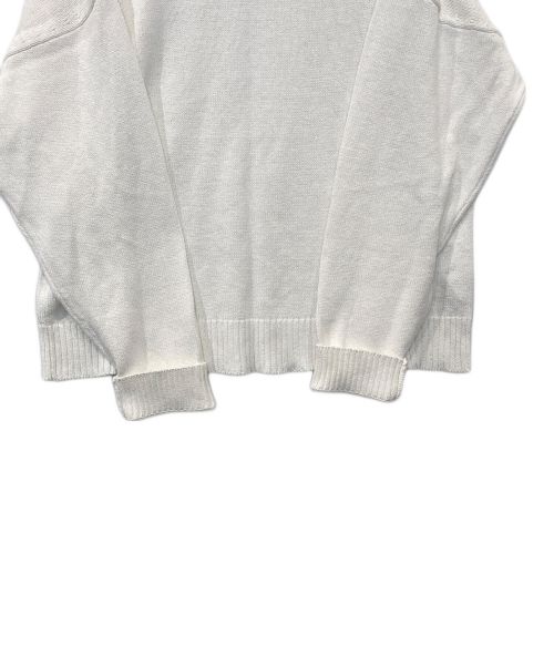 FRAMeWORK（フレームワーク）FRAMeWORK (フレームワーク) ウォッシャブルペーパーヤーンニット ホワイト サイズ:FREEの古着・服飾アイテム