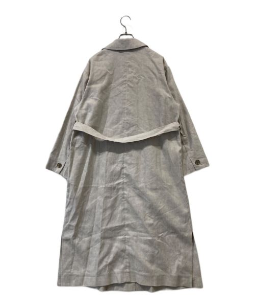 SLOBE IENA（スローブ イエナ）SLOBE IENA (スローブ イエナ) ベルト付チェスターコート ライトグレー サイズ:FREE 未使用品の古着・服飾アイテム