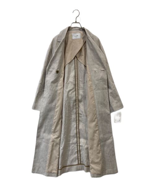 SLOBE IENA（スローブ イエナ）SLOBE IENA (スローブ イエナ) ベルト付チェスターコート ライトグレー サイズ:FREE 未使用品の古着・服飾アイテム