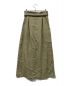 BEAUTY&YOUTH (ビューティーアンドユース) BY タックベルトマキシスカート グリーン サイズ:M 未使用品：2980円