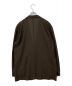 Adam et Rope (アダムエロペ) リネンライクオーバージャケット ブラウン サイズ:M：3000円