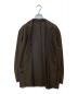 中古・古着 Adam et Rope (アダムエロペ) リネンライクオーバージャケット ブラウン サイズ:M：3000円