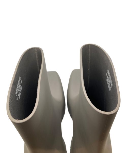 BALENCIAGA（バレンシアガ）BALENCIAGA (バレンシアガ) TROOPER RUBBER BOOT グレー サイズ:27.5の古着・服飾アイテム